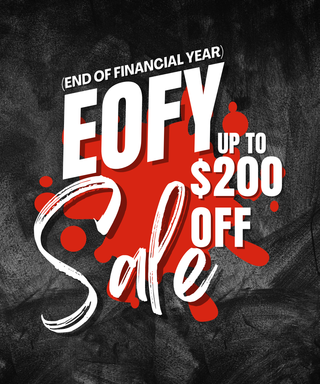 EOFY Sale banner